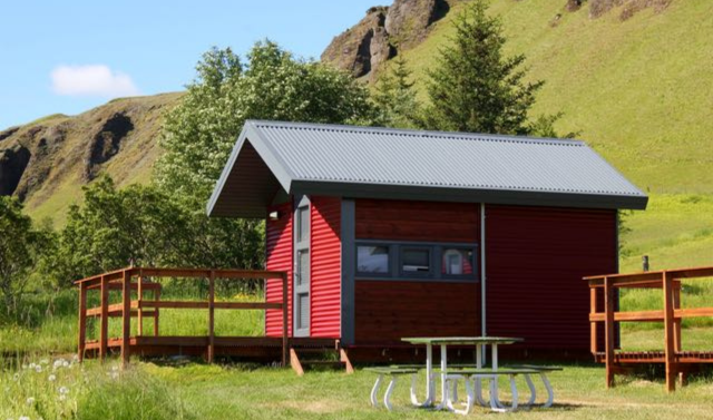 Single Cottage at Kirkjubær Camping